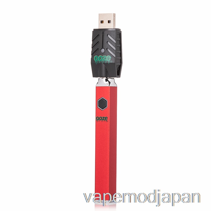VAPE Japan Ooze クアッド フレックス テンプ 500mah バッテリー レッド